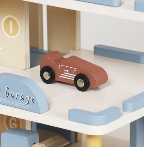 Set de joacă din lemn pentru parcare, W04B141 Set de joacă din lemn pentru parcare, W04B141