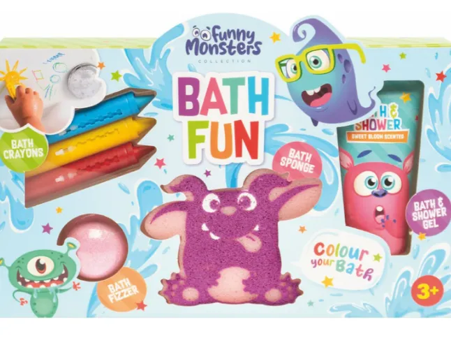 Set cadou pentru baie Funny Monsters Bath Fun, 83.0437.00