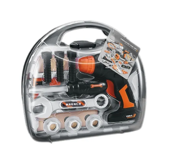 Set de joacă pentru copii „Meșterul reparațiilor” – unelte în valiză portabilă