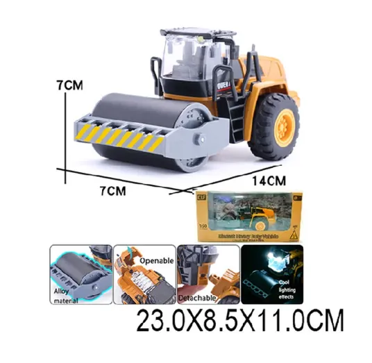 Tractor din metal cu sunete si lumini