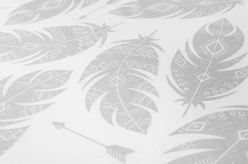 Saltea pentru copii Sensillo Grey Feathers 120x60x6cm Saltea pentru copii Sensillo Grey Feathers 120x60x6cm