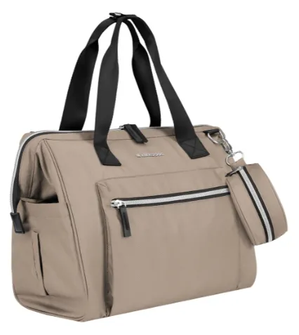 Geanta pentru mame KikkaBoo Maxi Beige Geanta pentru mame KikkaBoo Maxi Beige