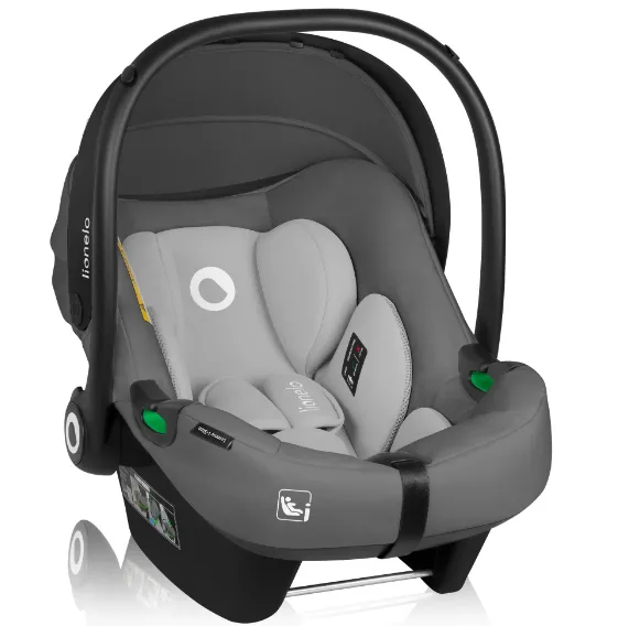 Scoica auto 40-87 cm (I-Size) Lionelo Lemmy Grey