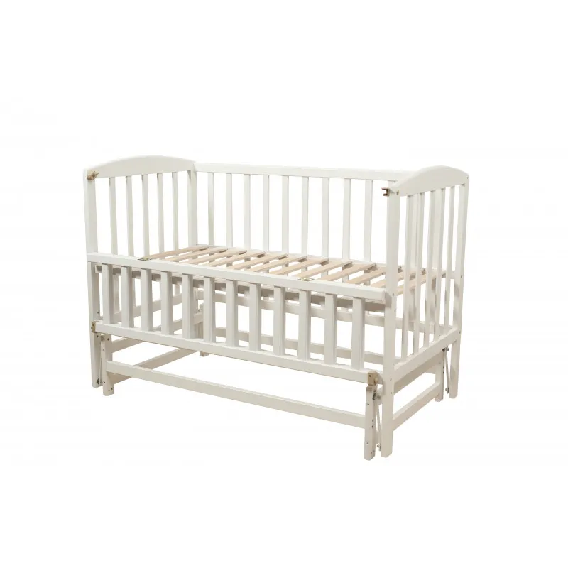 Pătuț Goydalka VALERI PLUS TRANSVERSAL (1В216-1) Alb