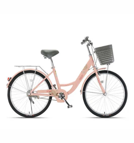 Bicicletă pentru copii cu 2 roți, 20 inch, roz, cod 2224D