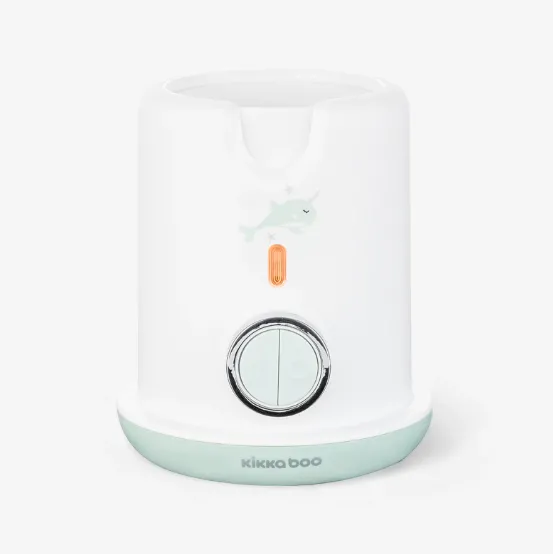 Încalzitor pentru biberoane 6 în 1 Kikkaboo Warmy White&Mint Încalzitor pentru biberoane 6 în 1 Kikkaboo Warmy White&Mint