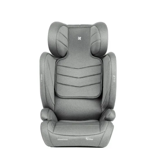 Scaun auto 15-36kg (i-Size) Isofix Kikkaboo i-Stand Light Grey Scaun auto 15-36kg (i-Size) Isofix Kikkaboo i-Stand Light Grey