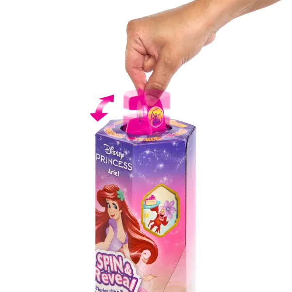Papușa Barbie Spin Reveal „Mica sirena Ariel” Papușa Barbie Spin Reveal „Mica sirena Ariel”