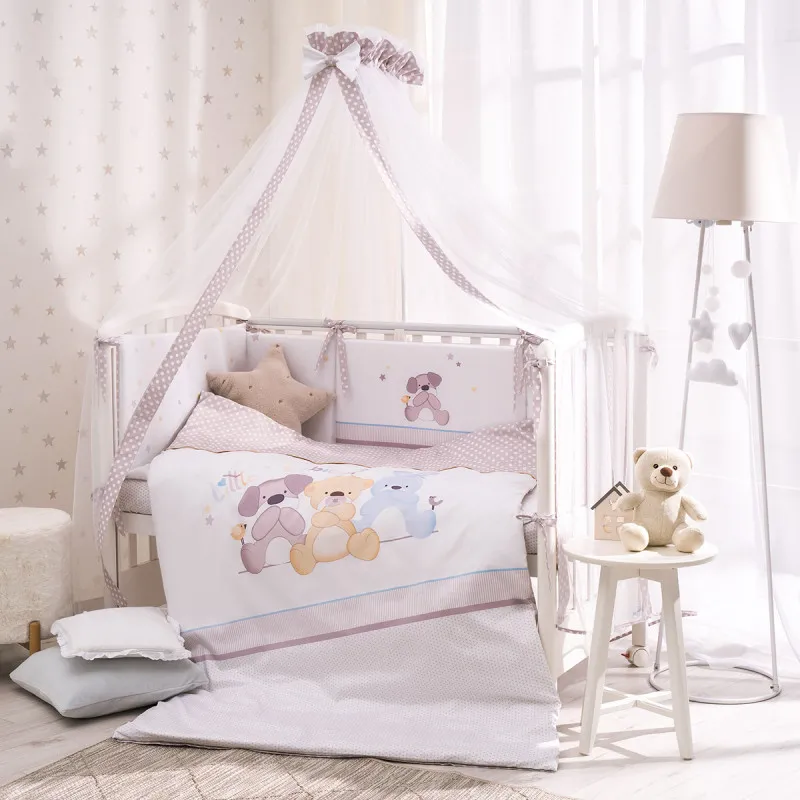 Lenjerie de pat pentru copii Perina Veneția (В7-01.2) Trei prieteni