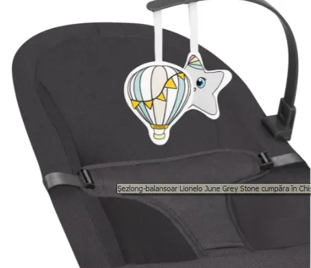 Șezlong-balansoar Lionelo June Grey Stone Șezlong-balansoar Lionelo June Grey Stone