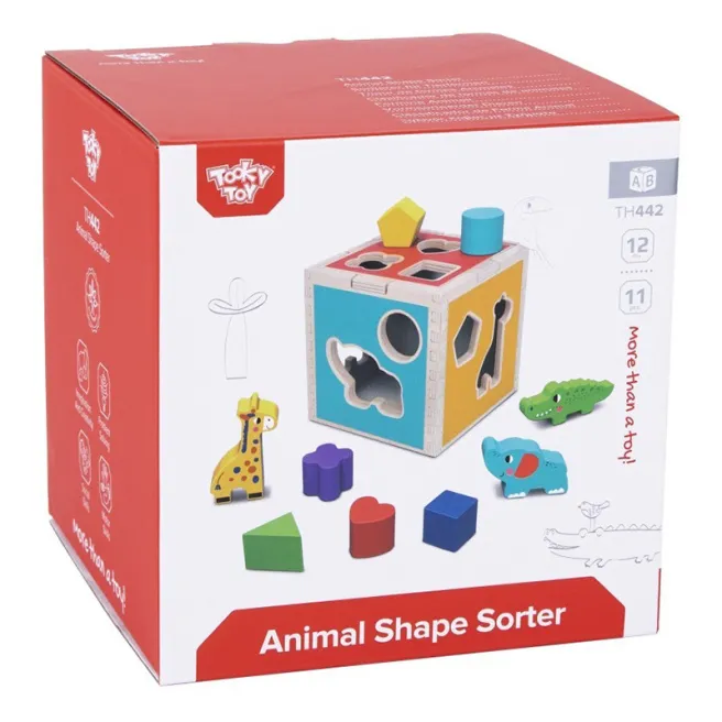 Cub sorter „Animale din lemn”, cod 57384