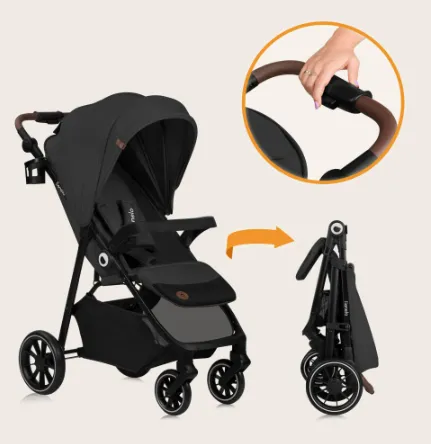 Carucior de plimbare Lionelo Emma One Grey Stone Carucior de plimbare Lionelo Emma One Grey Stone