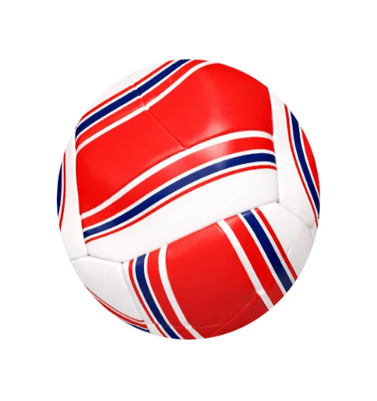 Волейбольный мяч Size 5 Machine-Stitched,красный, код 2192D