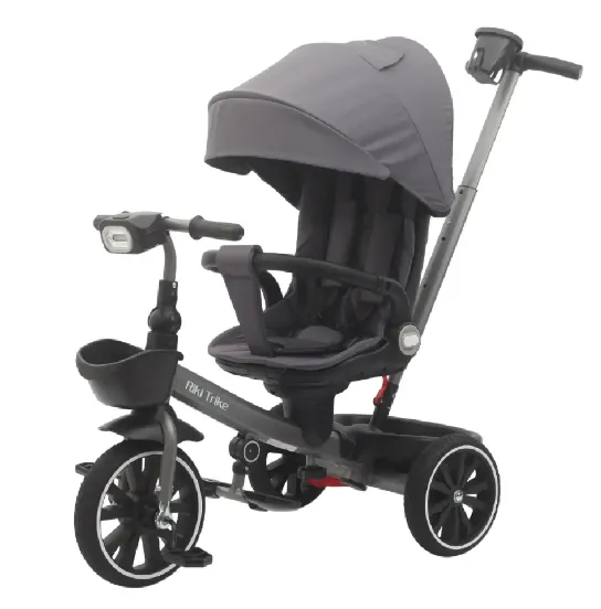 Tricicleta gri pentru copii (JTR189) (64590)