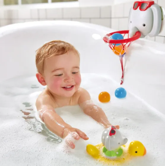 Jucărie mecanică pentru baie „Elefantul care înoată” Jucărie mecanică pentru baie „Elefantul care înoată”