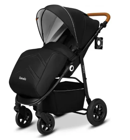 Carucior de plimbare Lionelo Natt Black Onyx Carucior de plimbare Lionelo Natt Black Onyx