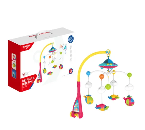 Jucarie carusel pentru patuc pe baterii