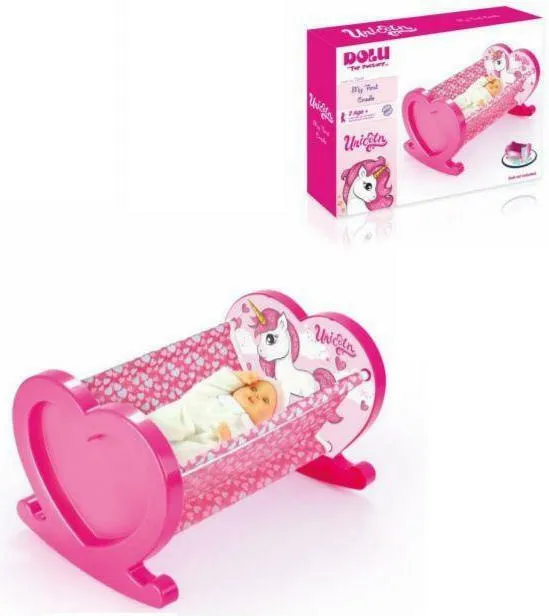 Кроватка для кукол Единорог, Dolu арт. 2549