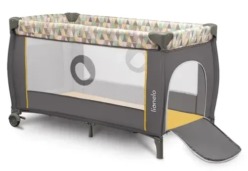 Patut pliabil 2 in 1 Lionelo Sven Plus Yellow Scandi Patut pliabil 2 in 1 Lionelo Sven Plus Yellow Scandi