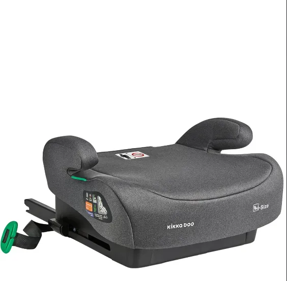 Inaltator auto-buster 125-150 cm (i-Size) Isofix Kikkaboo i-Boost Dark Grey Inaltator auto-buster 125-150 cm (i-Size) Isofix Kikkaboo i-Boost Dark Grey