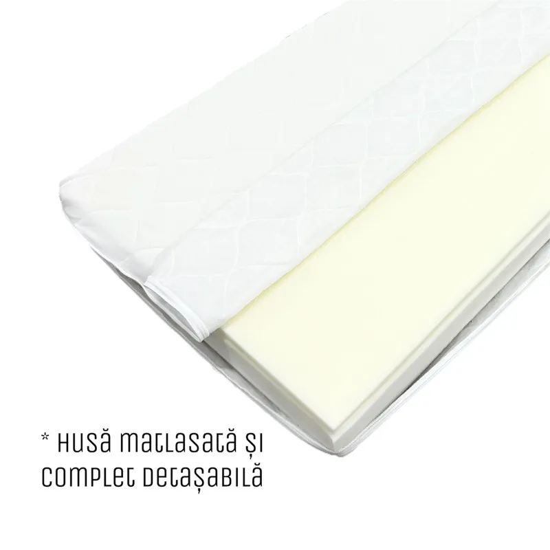 Saltea pentru copii Eucalyptus Memory Cocos 120x60x10cm (MD-022) Saltea pentru copii Eucalyptus Memory Cocos 120x60x10cm (MD-022)