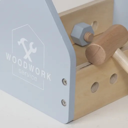 Cutie de unelte din lemn, W03D286 Cutie de unelte din lemn, W03D286