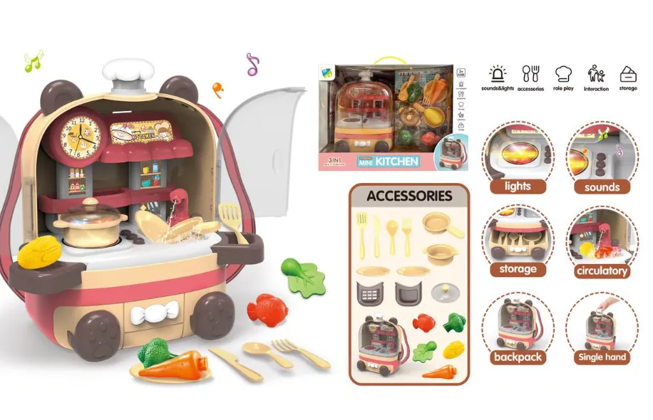 Set de joaca bucatarie 3 in 1 C668-26