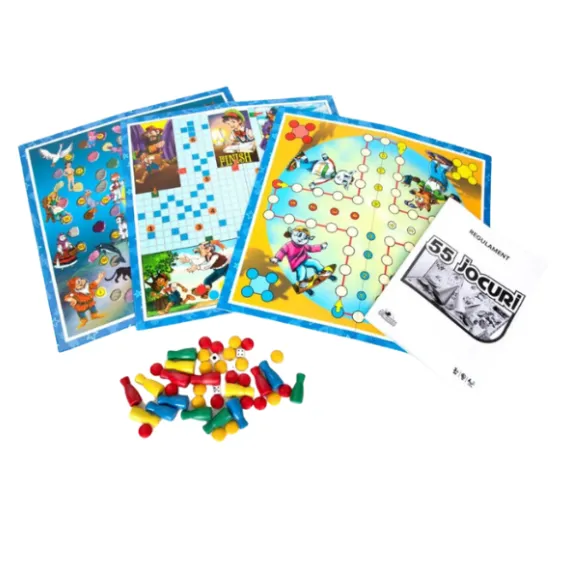 Joc de societate „55 în 1”, (ro), Smile Games Joc de societate „55 în 1”, (ro), Smile Games