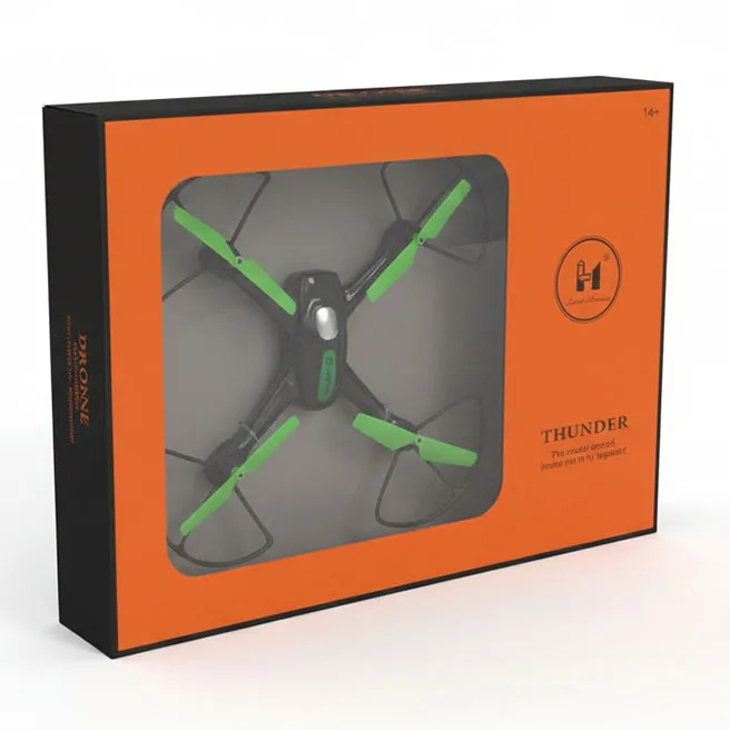 Quadcopter cu cadru verde, PU, cod 1252D