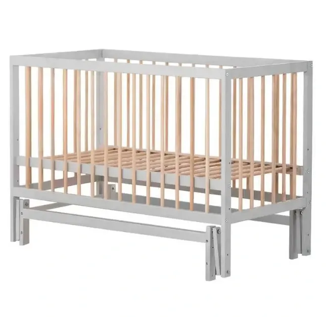 Patut Kuzya Sofia Gri Natur pe balansoar