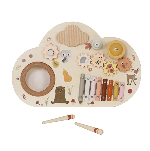 Masă muzicală educativă din lemn, W12D748