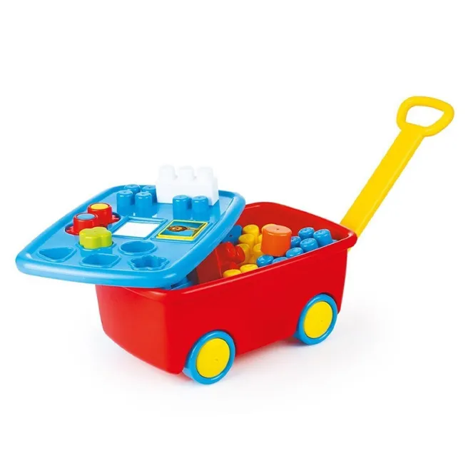 Тележка c конструктором, Dolu арт. 5099