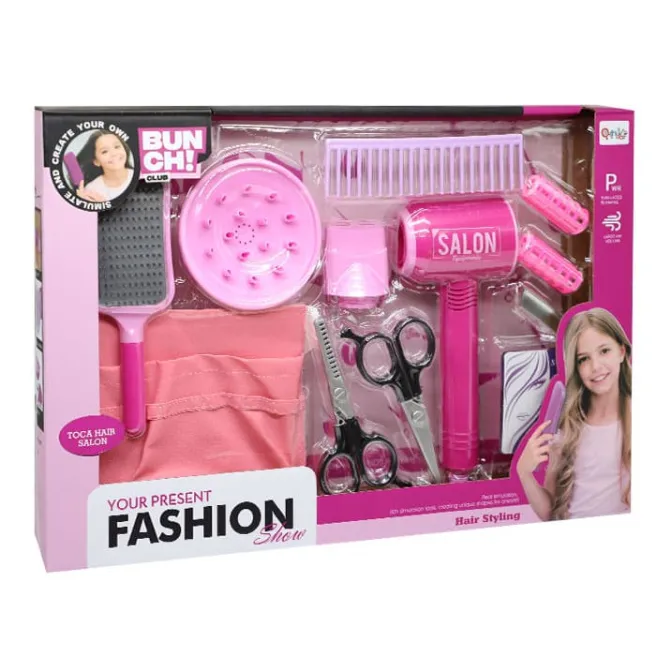 Set stilist cu geantă, 13 piese, cod 852036