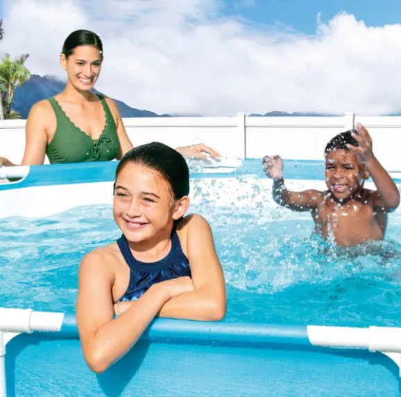 INTEX Piscină BEACHSIDE METAL FRAME 305x76cm, 4485L, cadru metalic INTEX Piscină BEACHSIDE METAL FRAME 305x76cm, 4485L, cadru metalic