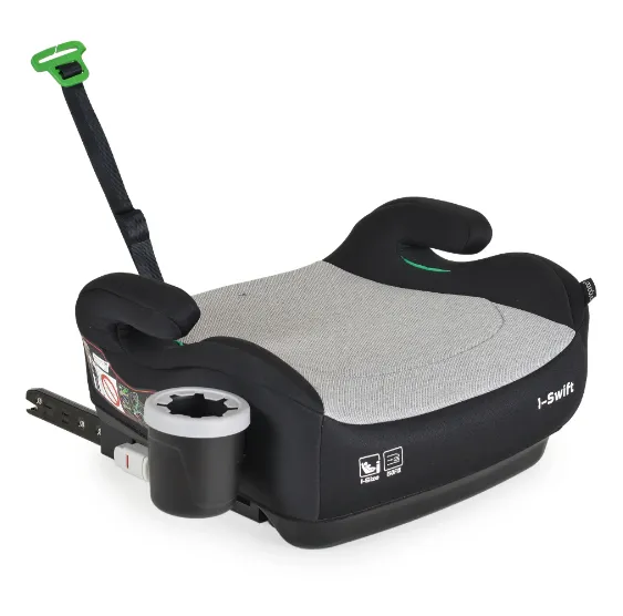 Înălțător auto-buster 125-150 cm Isofix Moni I-Swift Grey