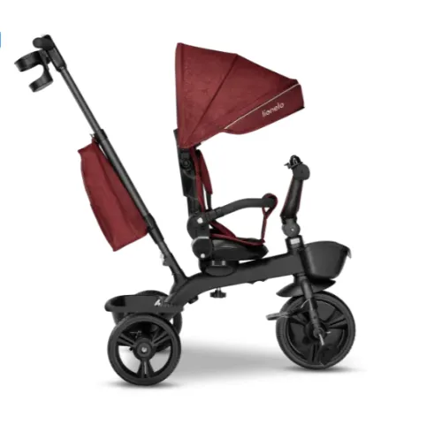 Tricicletă Lionelo Kori Red Burgundy Tricicletă Lionelo Kori Red Burgundy