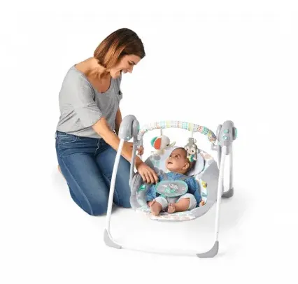 Leagan portabil Bright Starts Whimsical Wild Leagan portabil Bright Starts Whimsical Wild