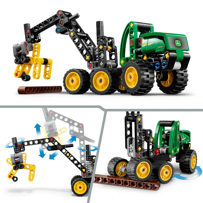 Constructor LEGO Technic Combină de recoltat cu roți John Deere 1470H, art. 42218 Constructor LEGO Technic Combină de recoltat cu roți John Deere 1470H, art. 42218