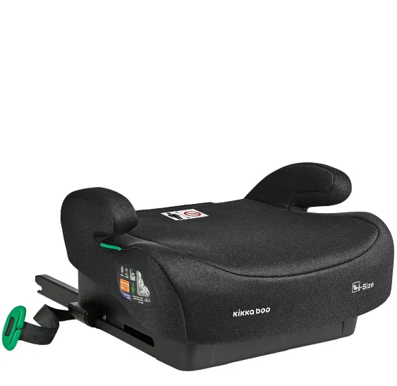 Inaltator auto-buster 125-150 cm (i-Size) Isofix Kikkaboo i-Boost Black Inaltator auto-buster 125-150 cm (i-Size) Isofix Kikkaboo i-Boost Black