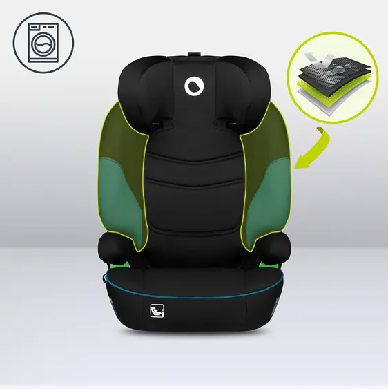 Scaun auto 100-150 cm (i-Size) Lionelo Lars Green Turquoise Scaun auto 100-150 cm (i-Size) Lionelo Lars Green Turquoise