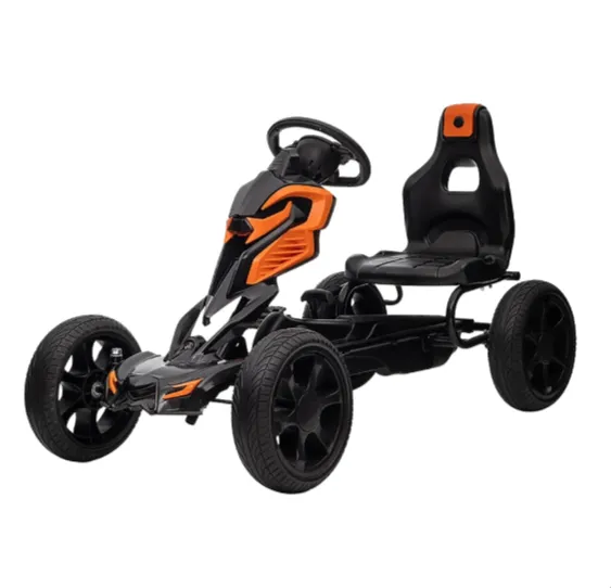 Kart cu pedale pentru copii (1504/2 negru)