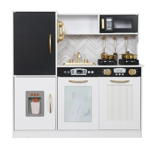 Bucatarie din lemn cu accesorii si functii 80*24*80cm W10C946D