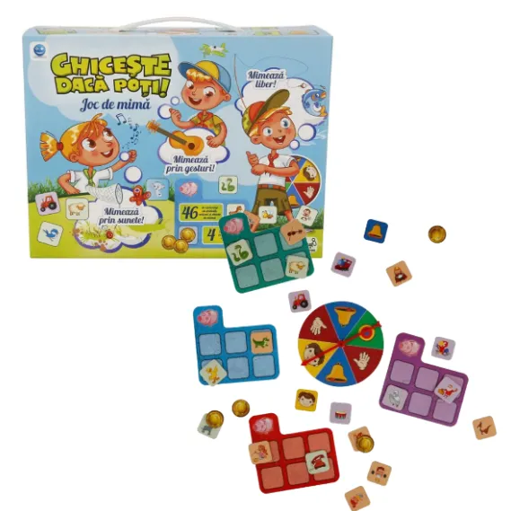 Joc de mimă „Ghicește dacă poți”, (ro)
