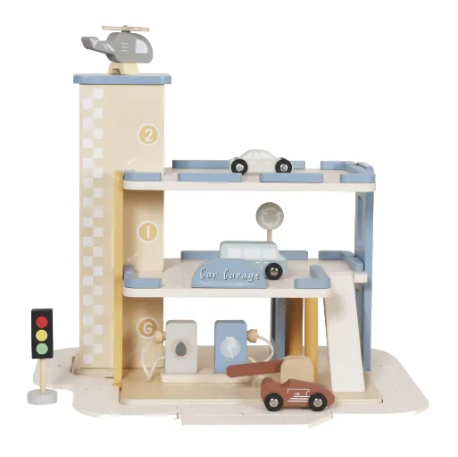 Set de joacă din lemn pentru parcare, W04B141 Set de joacă din lemn pentru parcare, W04B141