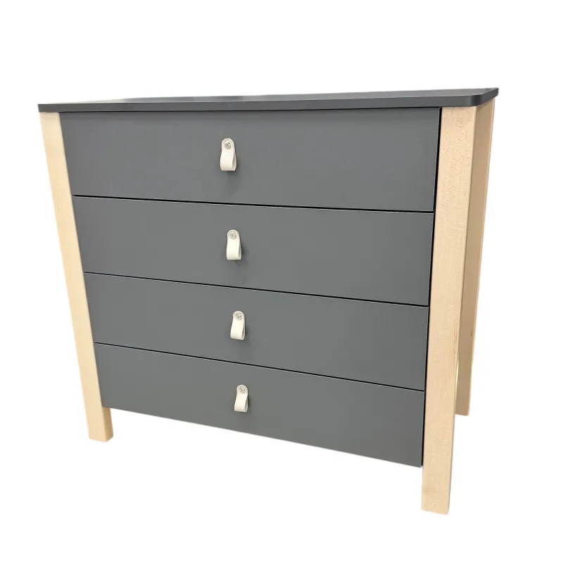 Детский комод Eucalyptus Karol Plus (DSK-KP04) Графит+натуральный