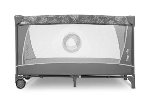 Pătuț pliabil 2 in 1 Lionelo Flower Grey Stone Pătuț pliabil 2 in 1 Lionelo Flower Grey Stone