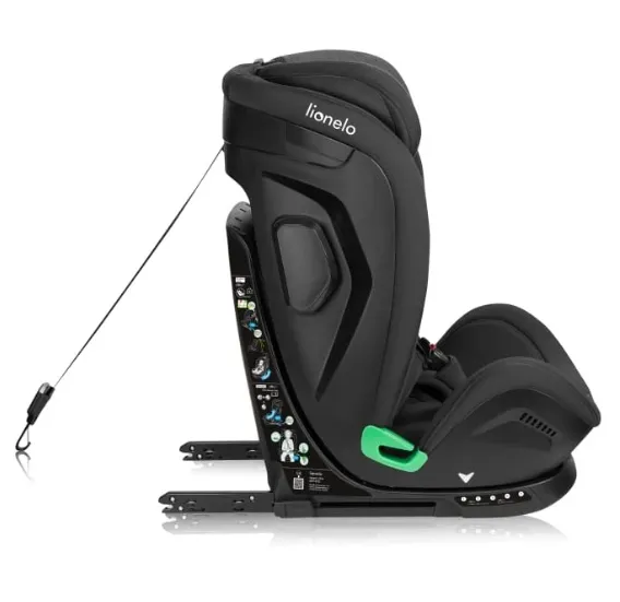 Scaun auto 76-150 cm (i-Size) Isofix Lionelo Harper Black Carbon Grey Scaun auto 76-150 cm (i-Size) Isofix Lionelo Harper Black Carbon Grey