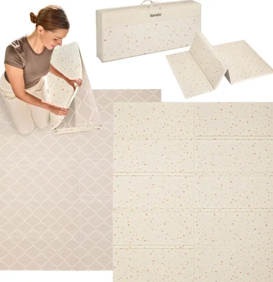 Covoraş pentru copii Lionelo Zora Beige, 180×201 cm Covoraş pentru copii Lionelo Zora Beige, 180×201 cm