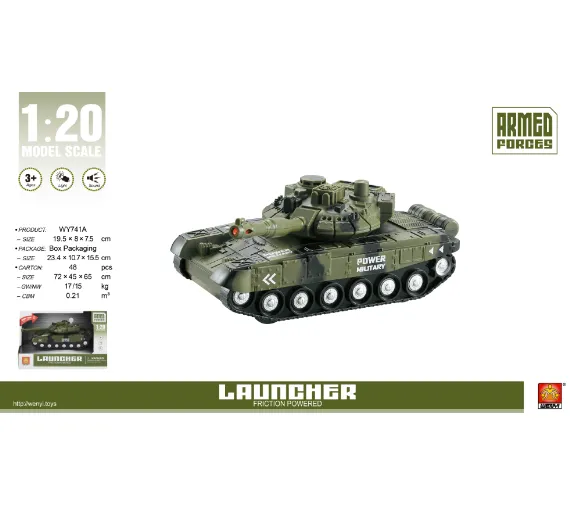 Tanc cu inertie (lumini /sunete) WY741A