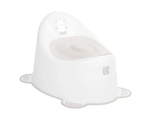 Горшок для детей Kikkaboo Hippo Beige противоскользящий, 12 мес+